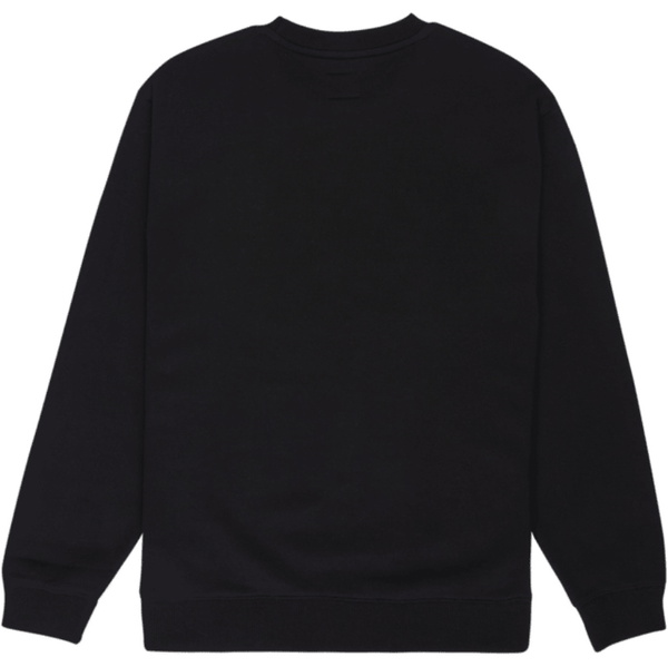 2026 DC Shoes Mens DC Heritage Font Sweatshirt EDYSF03288-KVJ0 - Black